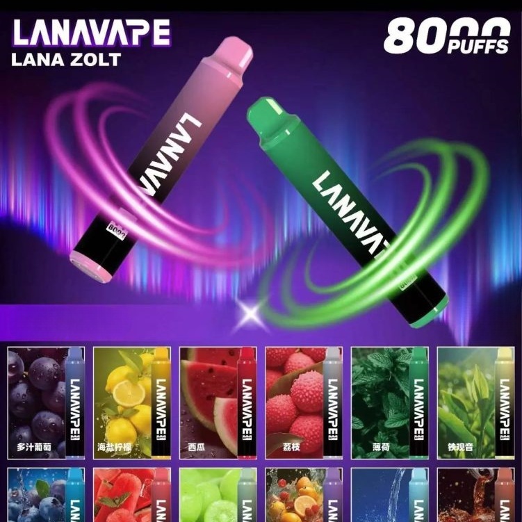 拋棄式電子煙 LANA8000口 一次性
