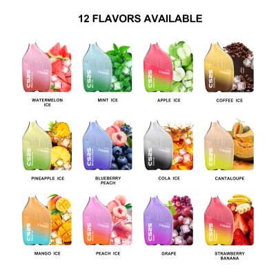 拋棄式電子煙品牌 Tesiyi CS 8